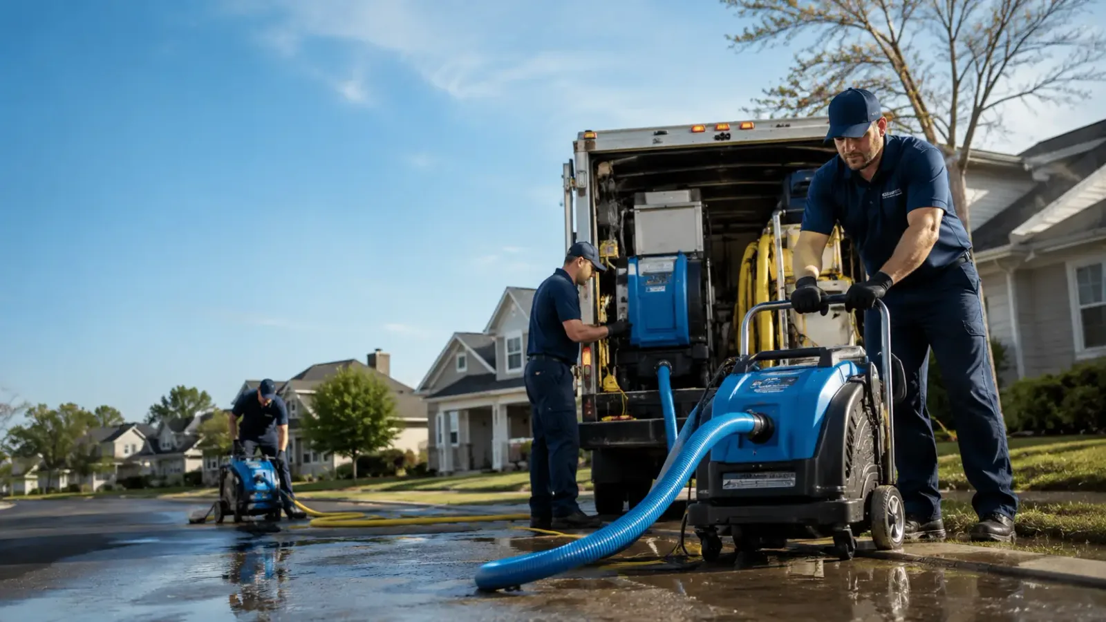 Flood Damage Cleanup in Luckey, OH